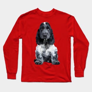 English Cocker Spaniel Blue Roan Long Sleeve T-Shirt